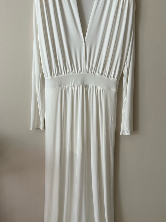 Fashion Nova Dresses & Skirts - Fashion Nova Cream Maxi Dress Romper